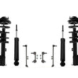 Fits 2003-2007 Murano Front Complete Struts & Rear Shocks And Sway Bar Links