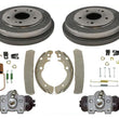 Rear Drums Brake Shoes Spring Kit Wheel Cylinders for Honda CRV 1997-2001 6pc