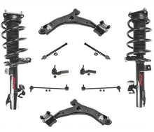 For 2004-2009 Mazda 3 Non Turbo Coil Spring Struts Control Arms Tie Rods & Links