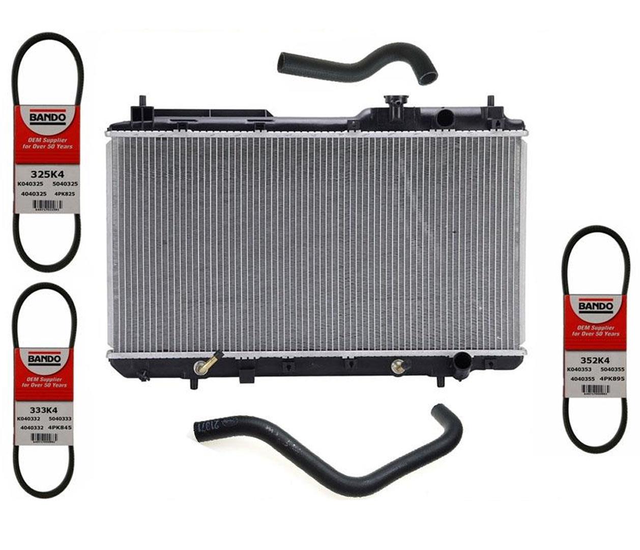 Belts Upper & Lower Hoses With Radiator Tested For 97-01 Honda Cr-v CRV