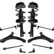 Front Struts & Steering Chassis 10Pc Chassis Kit for Suzuki Aerio 04-07