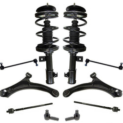 Front Struts & Steering Chassis 10Pc Chassis Kit for Suzuki Aerio 04-07