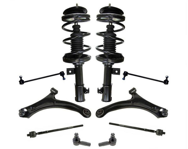 Front Struts & Steering Chassis 10Pc Chassis Kit for Suzuki Aerio 04-07