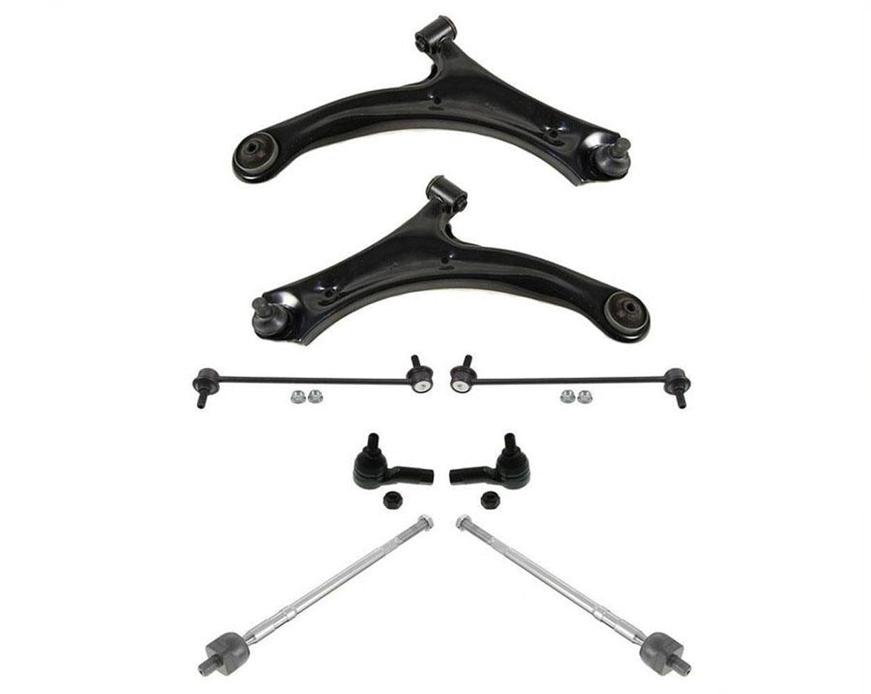 Front Lower Control Arms Sway Bar Links & Tie Rods for Suzuki AERIO 2.3L 04-07