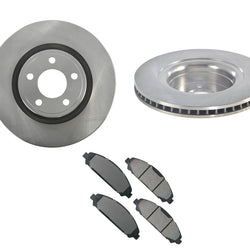 Pastillas de cerámica para rotores de freno de disco delantero para Ford Mustang 2015-2020 2.3L 3.7L Eng