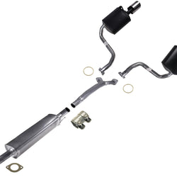 Exhaust System Ext Pipe With Dual Muffler Fits For 2009-2014 Nissan Maxima