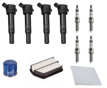 Ignition Coils Spark Plugs Filters Tune Up Fits 14-15 Hyundai Tucson 2.0L