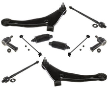 For 04-11 Mitsubishi Endeavor Front Lower Control Arms Ball Joint Tie Rods Links