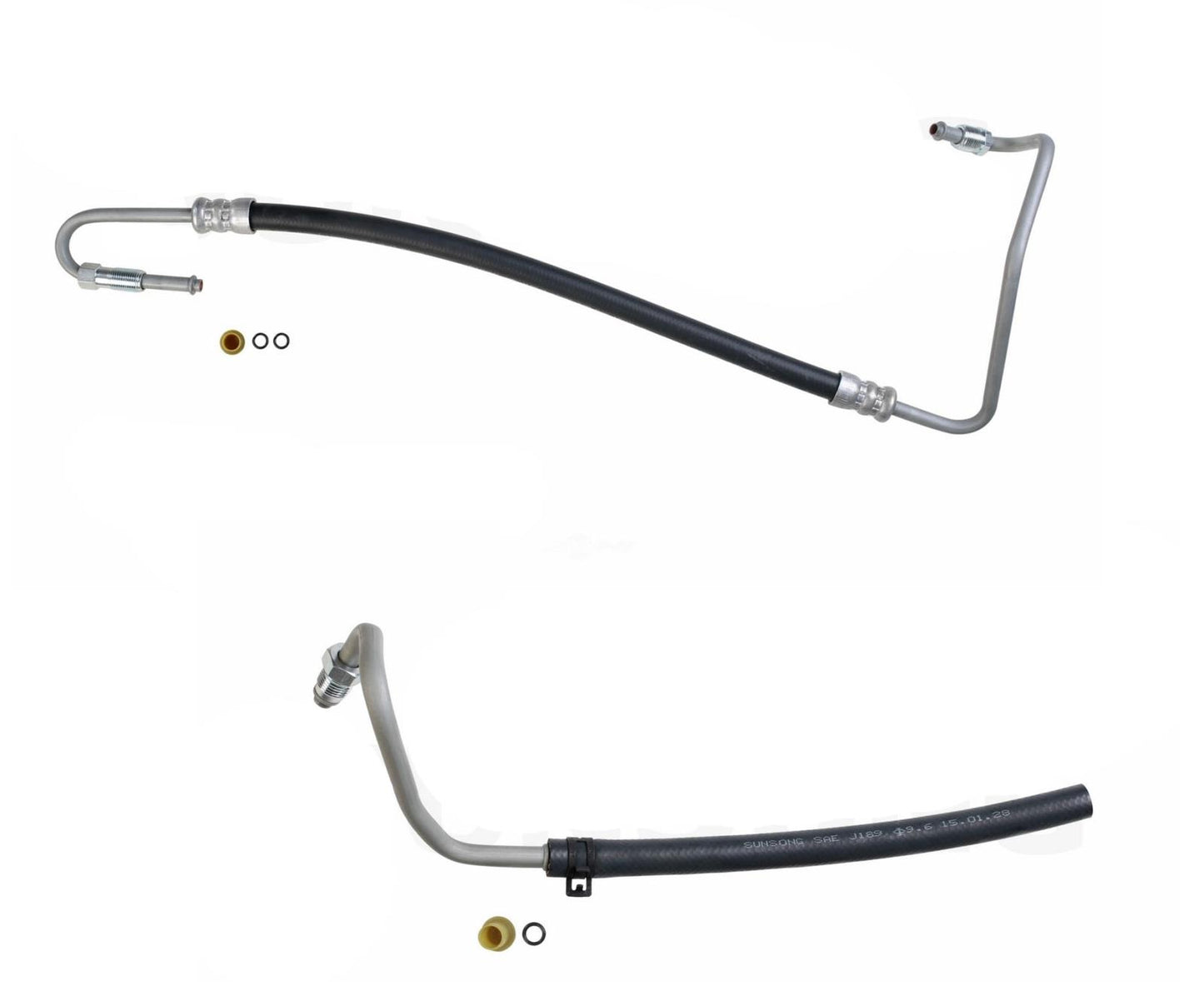 Power Steering Pressure & Return Hose For 1991 1992 1994 1995 Jeep Wrangler 4.0L