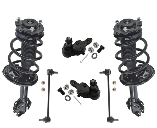 Front Coil Spring Struts for Toyota Highlander 01-03 3.0L V6 All Wheel Drive 6pc