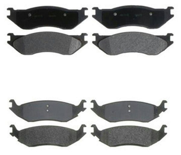 Fits 2002-2005 Dodge Ram 1500 03-06 Durango F & R Ceramic Brake Pads