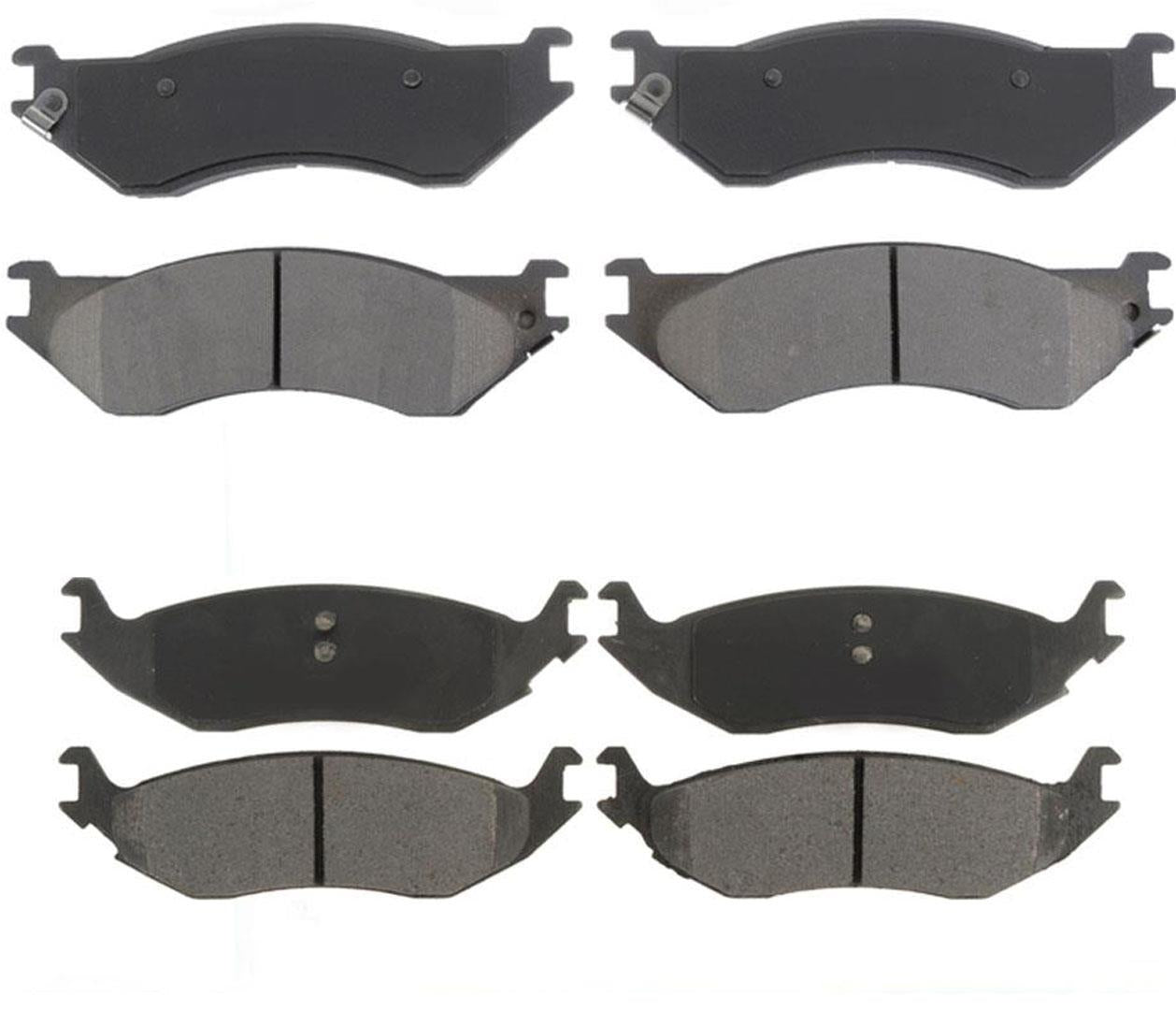 Pastillas de freno de cerámica delanteras y traseras nuevas para Dodge Durango 2005-2006.