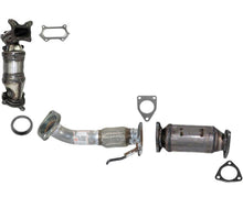 Front & Rear Converter Flex Pipe For Honda Accord 2.4L 08-12 US BUILT