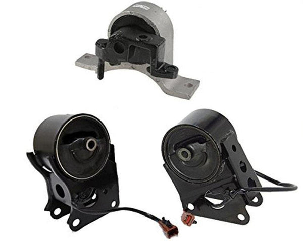 Kit de soportes de motor delantero derecho y trasero de 3 piezas para Nissan Murano 3.5L 2003-2007