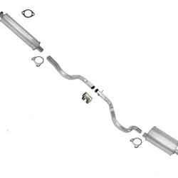Compatible con escape de silenciador único Monte Carlo 3.4L Pontiac Grand Prix 3.8L 03-05