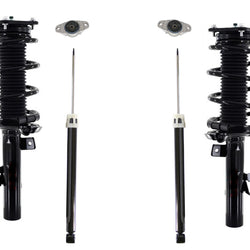 Front Coil Spring Struts Assem + Shocks Fits 2013-2018 Ford C-Max Hybrid SE 6pc
