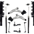 Front Coil Spring Struts Assembly Arms Links Fits 2013-2018 Ford C-Max Hybrid SE