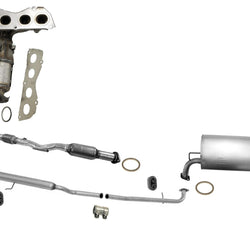 Silenciador convertidor catalítico California CARB para Toyota Camry 2.5L 2010-2011