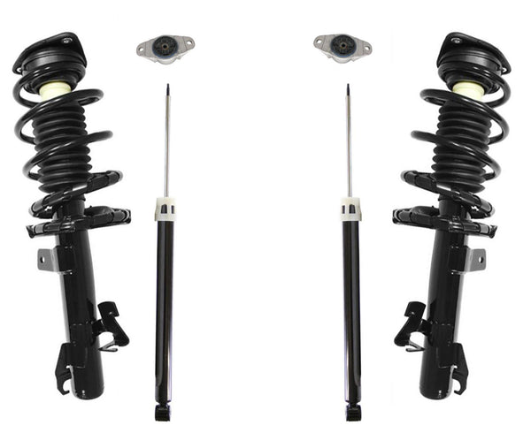 Front Complete Spring Struts Shocks Fits Mazda 3 2010-2013 2.0L 2.5L Engine Only