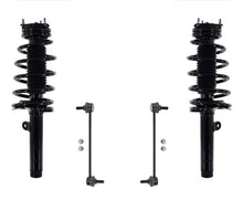 Conjunto de puntales delanteros completos para Ford Transit Connect 2010-2013, 4 piezas