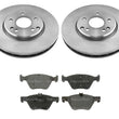 Fits 1997 E420 Mercedes Front Brake Rotors & Pads