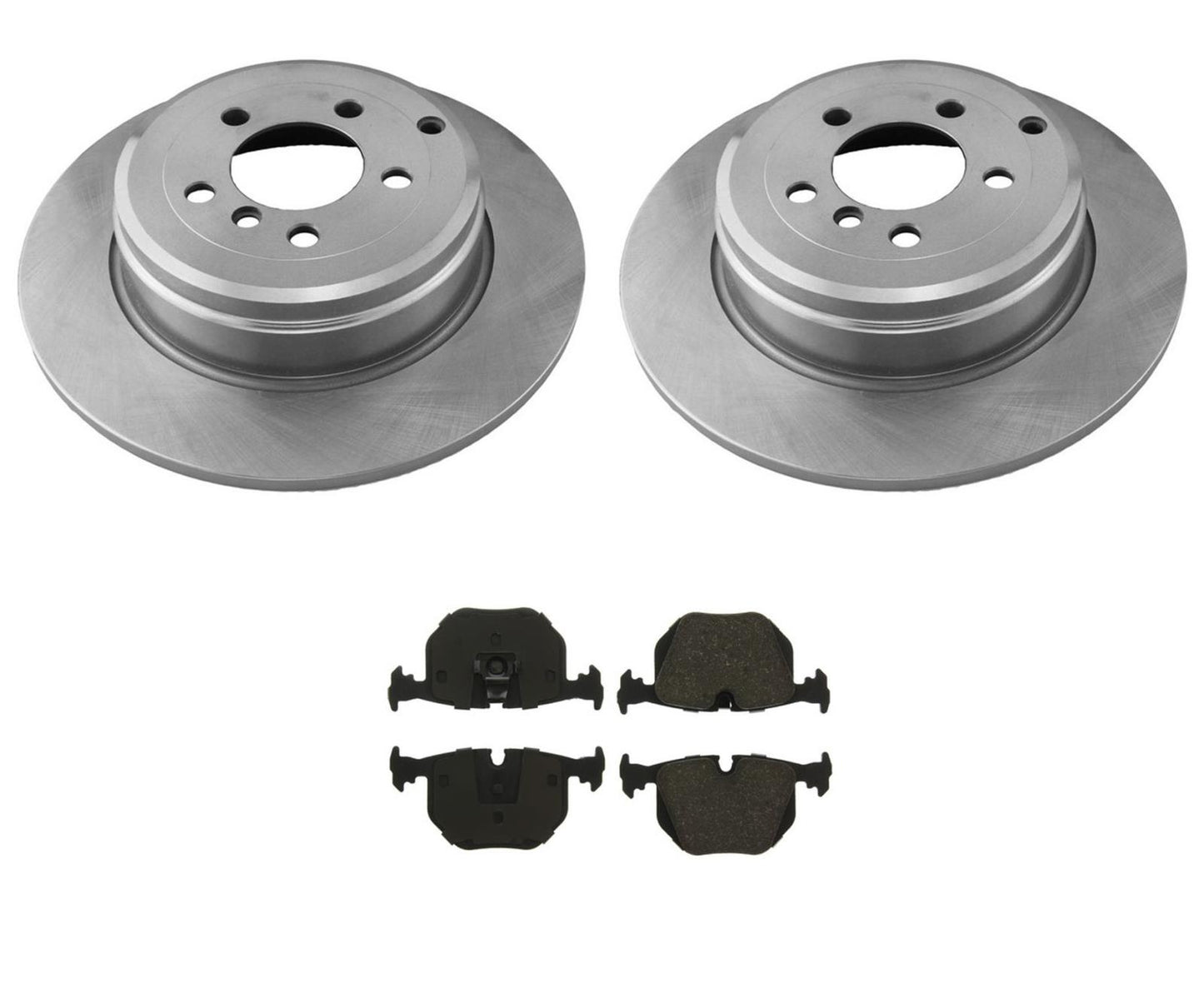 Se adapta a rotores de freno traseros y pastillas de freno de cerámica Land Rover Range Rover 03-05.