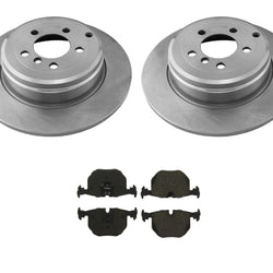 Se adapta a rotores de freno traseros y pastillas de freno de cerámica Land Rover Range Rover 03-05.