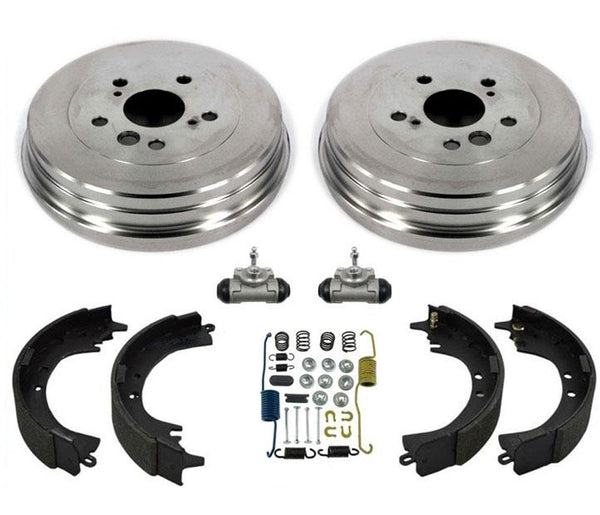 Se adapta al kit de zapatos de tambor de freno trasero Toyota Rav4 2001-2002, cilindros de rueda nuevos