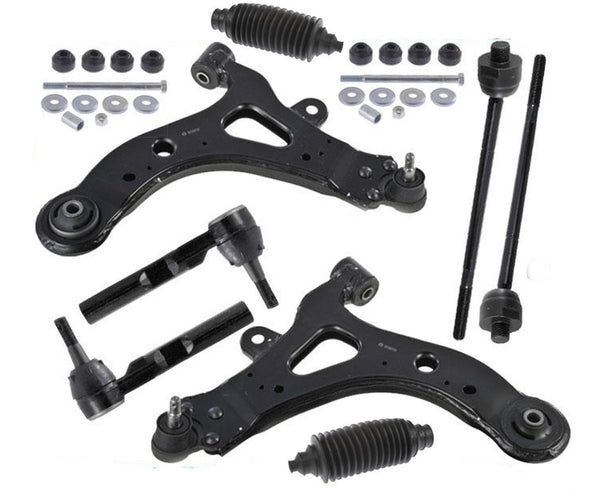 Front Control Arms Inner Outer Tie Rods Links Fits BUICK RENDEZVOUS 2002-2007