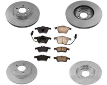 Rotores de freno de disco Pastillas de freno de cerámica 6 piezas para Mazda Speed ​​2.3L Turbo 2007-2013