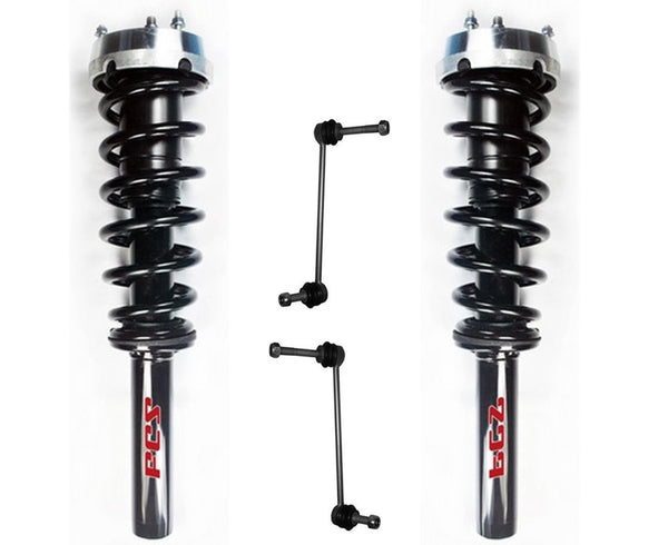 Front Complete Spring Struts Fits Bmw X5 3.0 4.4 09-13 No Electronic No Sport 4p