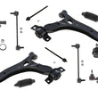 Front Lower Control Arms Tie Rods & Links For 2010 11 2013 Ford Transit Connect