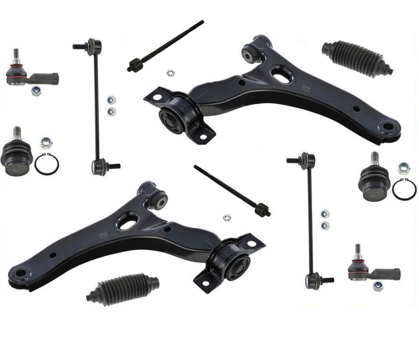 Front Lower Control Arms Tie Rods & Links For 2010 11 2013 Ford Transit Connect