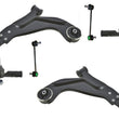 Replacement Parts For 2002-2008 Jaguar X Type Front Lower Control Arms Ball 6pc