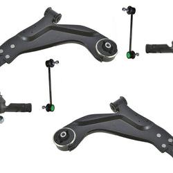 Piezas de repuesto para brazos de control inferiores delanteros tipo Jaguar X 2002-2008, bola, 6 piezas