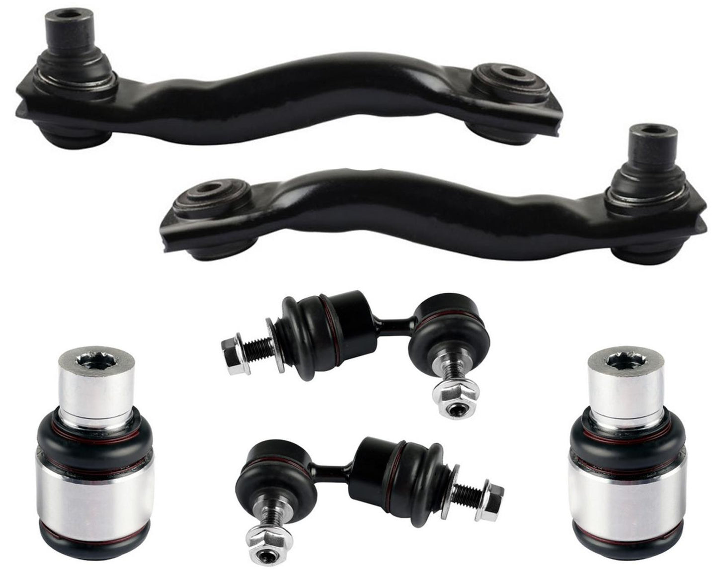 Replacement Parts For 2002-2008 Jaguar X Type REAR Lateral Link Arms Bushings 6p - Photo 1