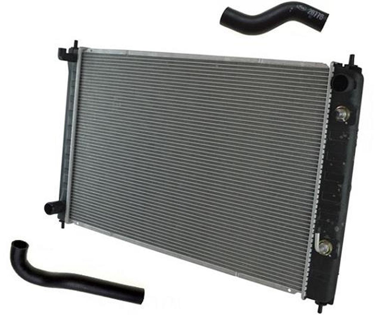 Radiador y mangueras 100% nuevos probados contra fugas para Nissan Murano 08-14 Quest 11-16 3.5L