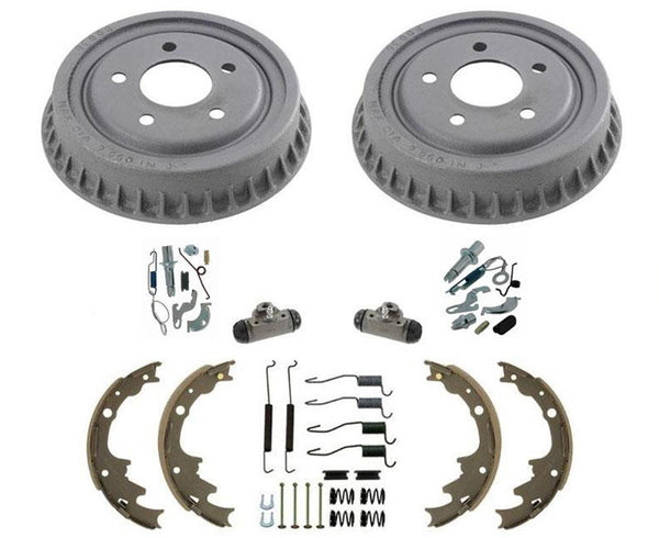 Standard Rear 9" Drums Brake Shoes 8pc for Rear Wheel Drive Ford Ranger 98-00