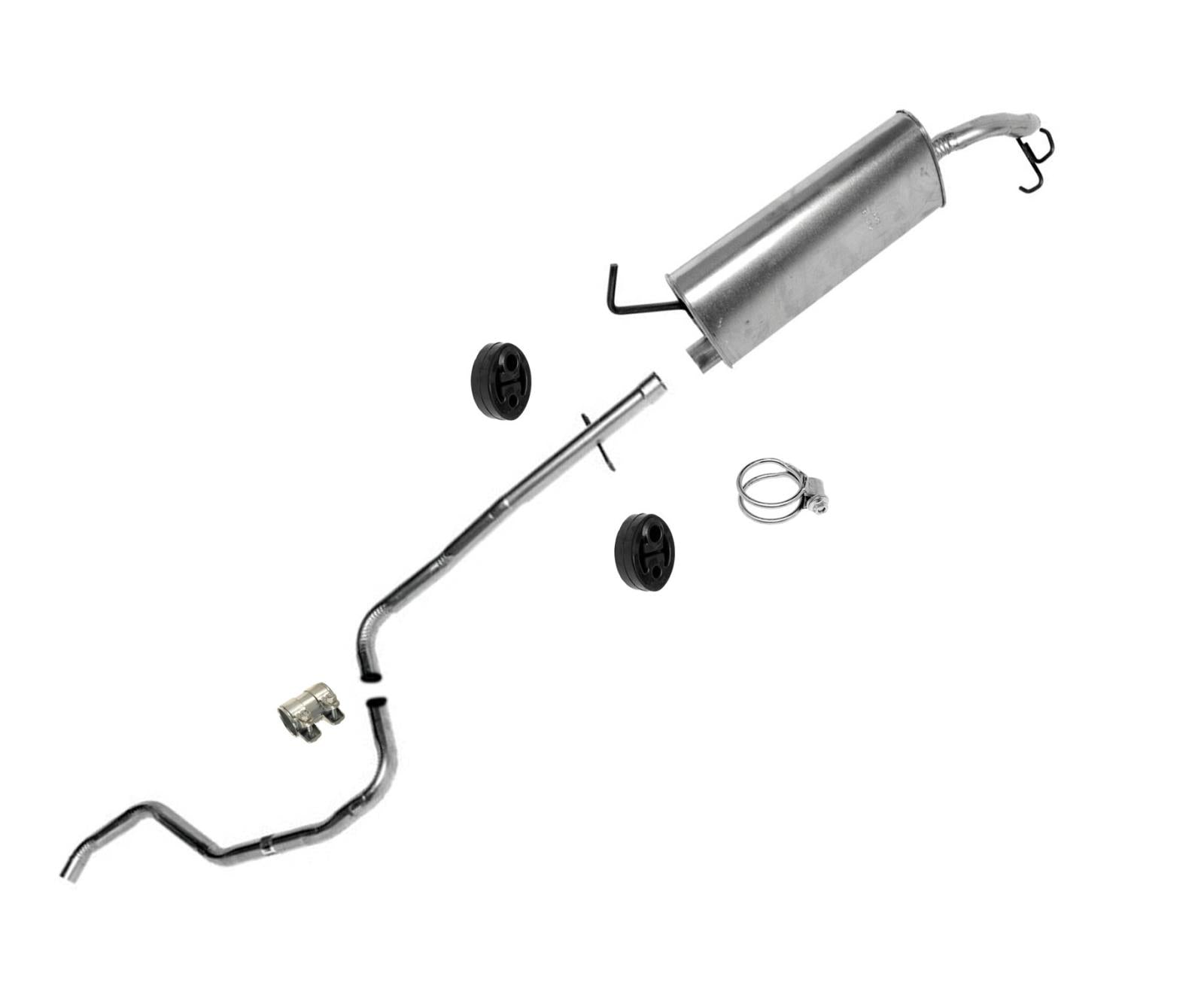 1995 Deville 4.9L Sistema de escape con silenciador Walker