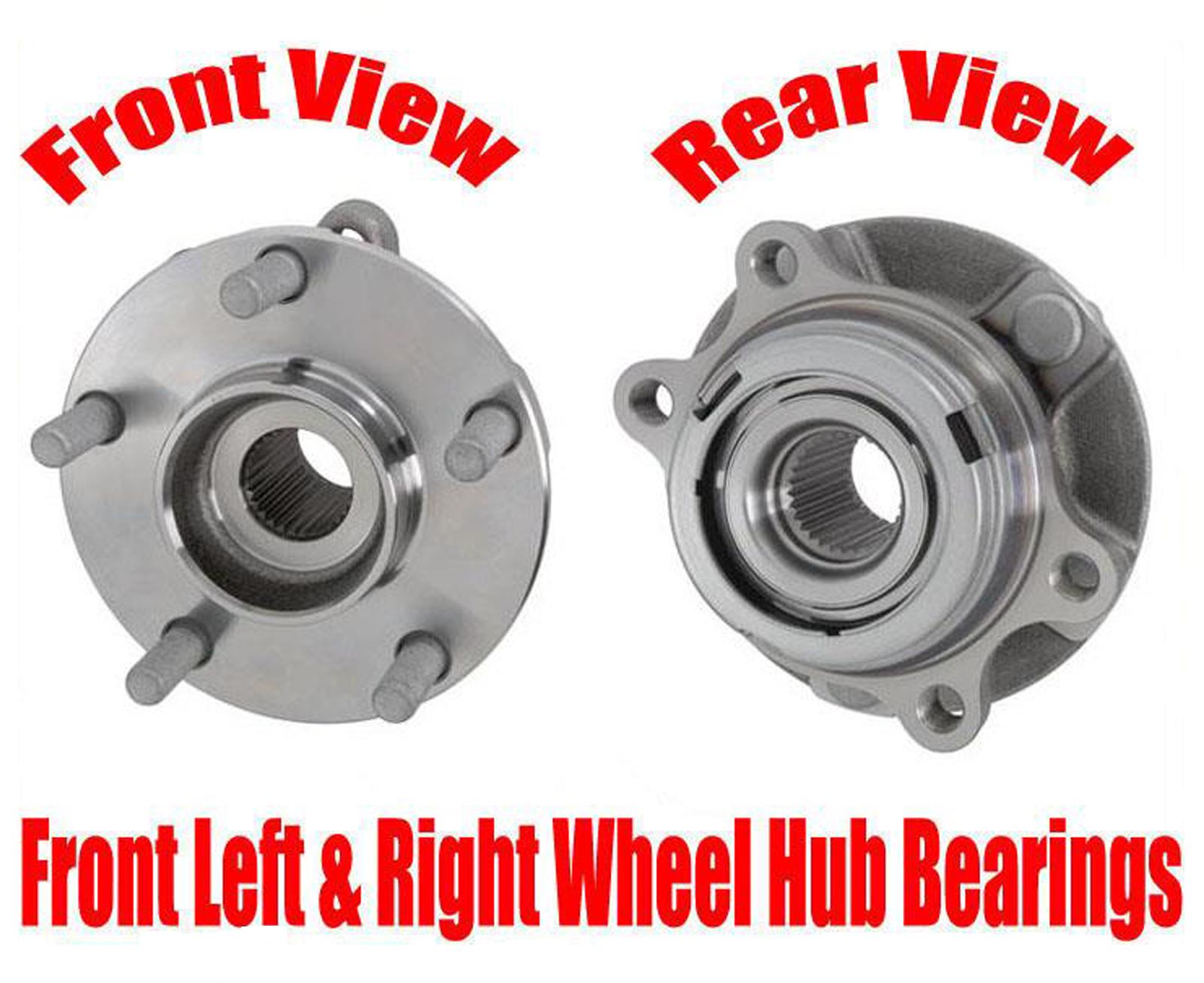100% Brand New Front Wheel Hub Bearings for Nissan Quest 04-09 Murano 03-07