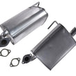 Replacement Parts For 09-13 Subaru Forester XT 2.5L Turbo Exhaust (2) Mufflers