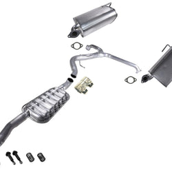 For 2009-2013 Subaru Forester 2.5L Natural Aspirated Dual Exhaust Dual Mufflers