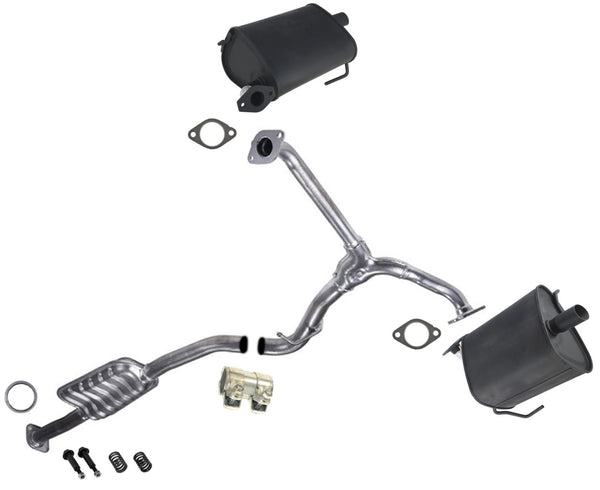 Replacement Parts For 08 Subaru Impreza 2.5L Sedan Natural Aspirated Mufflers