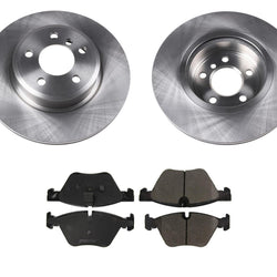 Replacement Parts For 2011-2016 BMW 528i Front Disc Brake Rotors W Brake Pads 3p