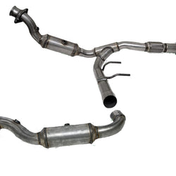 For 2018-2024 Ford Expedition 3.5L Dual Catalytic Converter Engine Y Flex Pipe