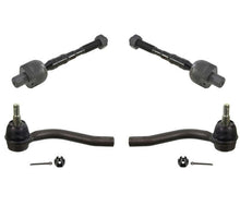 For 2007-2008 G35 Sedan 09 to Pro Date 05/10 G37 Sedan Inner Outer Tie Rods 4Pc