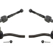 For 2007-2008 G35 Sedan 09 to Pro Date 05/10 G37 Sedan Inner Outer Tie Rods 4Pc