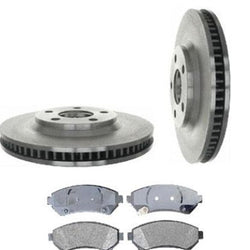 Fits 2000-2004 Chevrolet Monte Carlo Disc Brake Rotors & Ceramic Pads Front