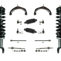 Brazos de control de puntales delanteros, kit de 12 piezas 06-08 para Dodge Ram 1500, tracción en las 4 ruedas, 5 lengüetas