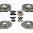 Fits 2008-2015 Scion xB 2.4L FRONT & REAR  Brake Rotors & CERAMIC Pads